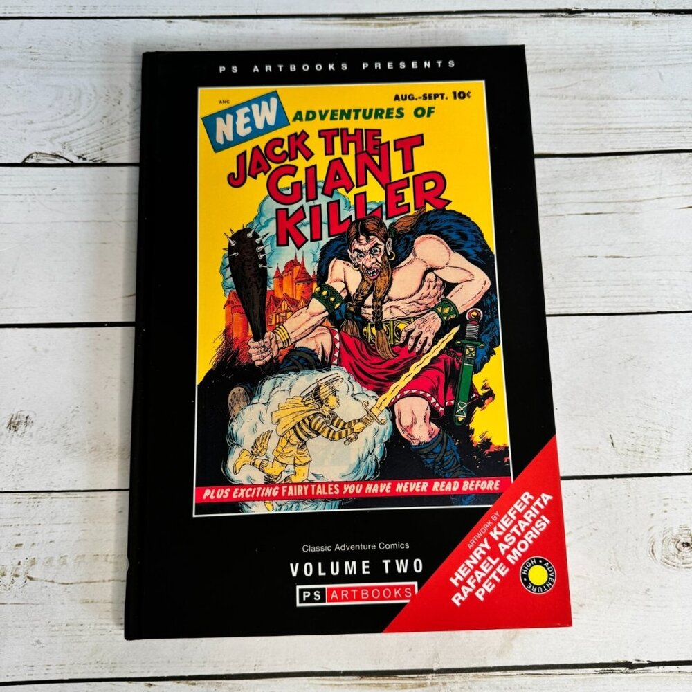 Jack The Giant Killer Classic Adventure Comics Volume 2‎ Hardcover PS Artbook